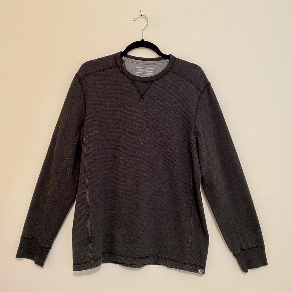 Eddie Bauer Men’s Thermal Crewneck Size Me…